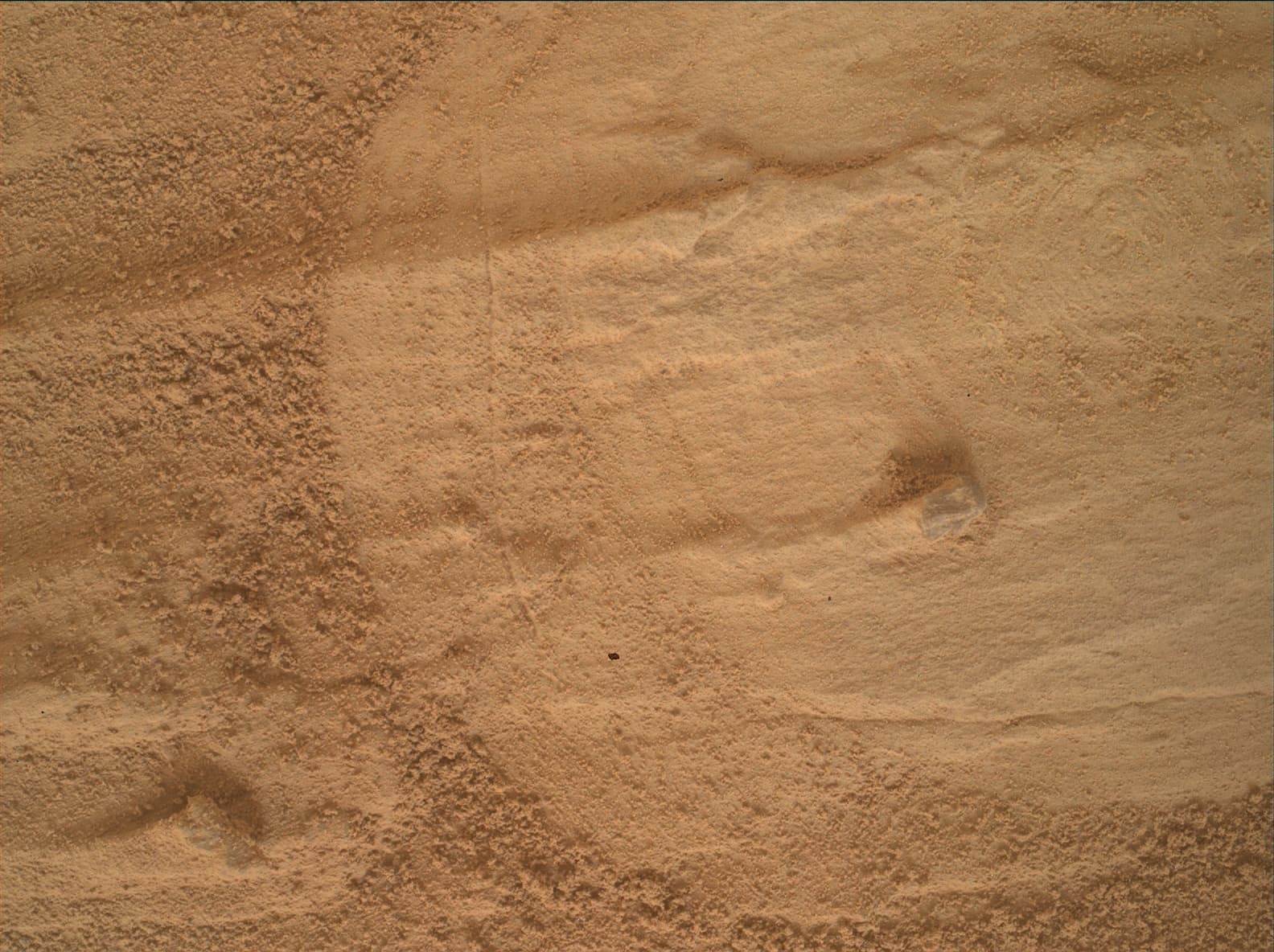 Foto de Marte da câmera MAHLI