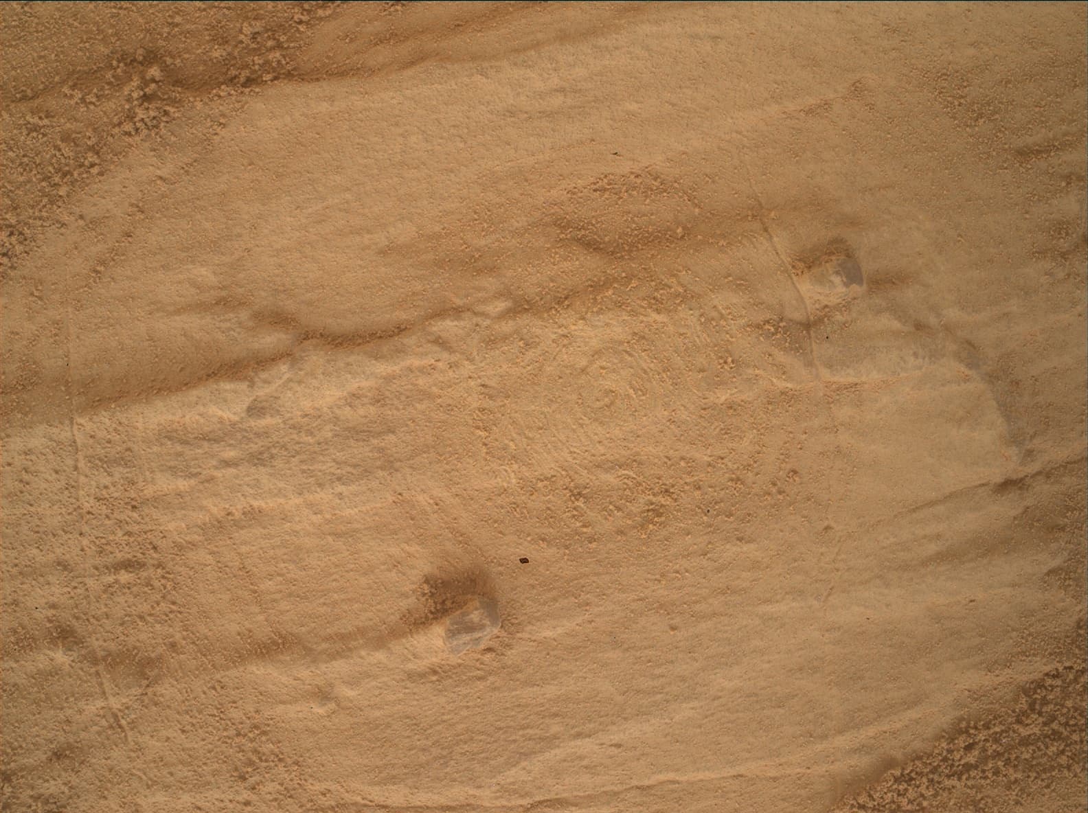 Foto de Marte da câmera MAHLI