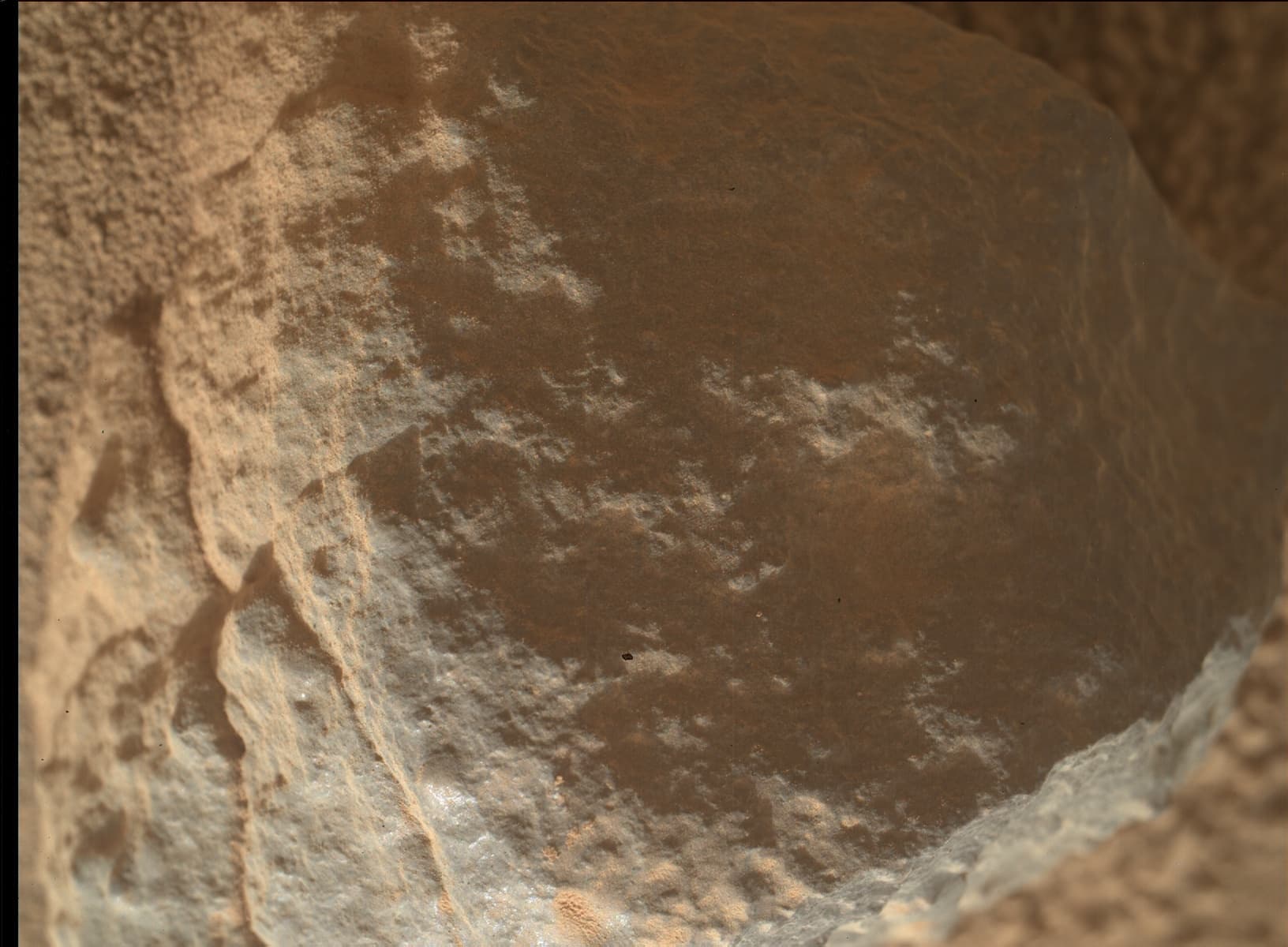 Foto de Marte da câmera MAHLI