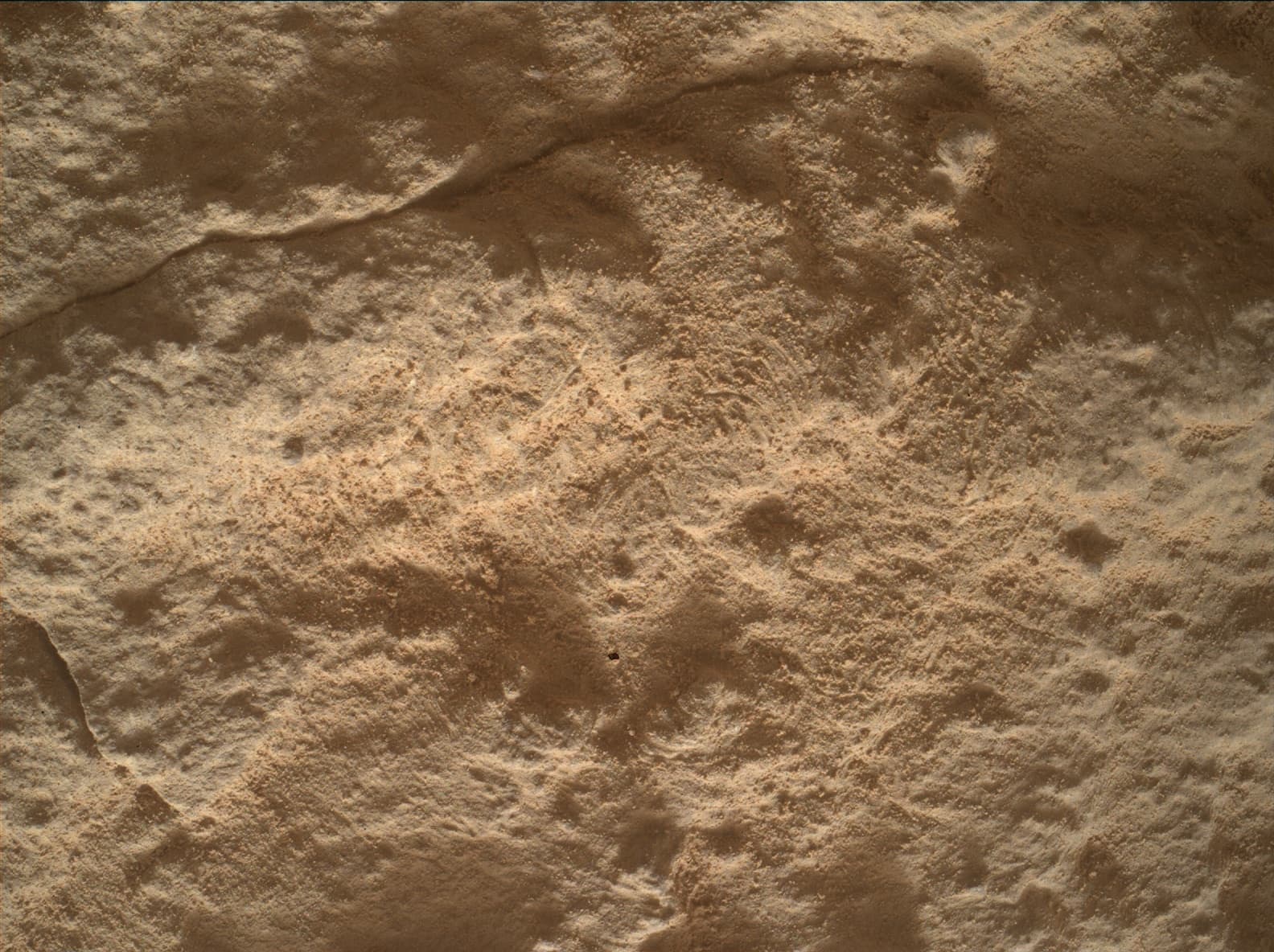 Foto de Marte da câmera MAHLI