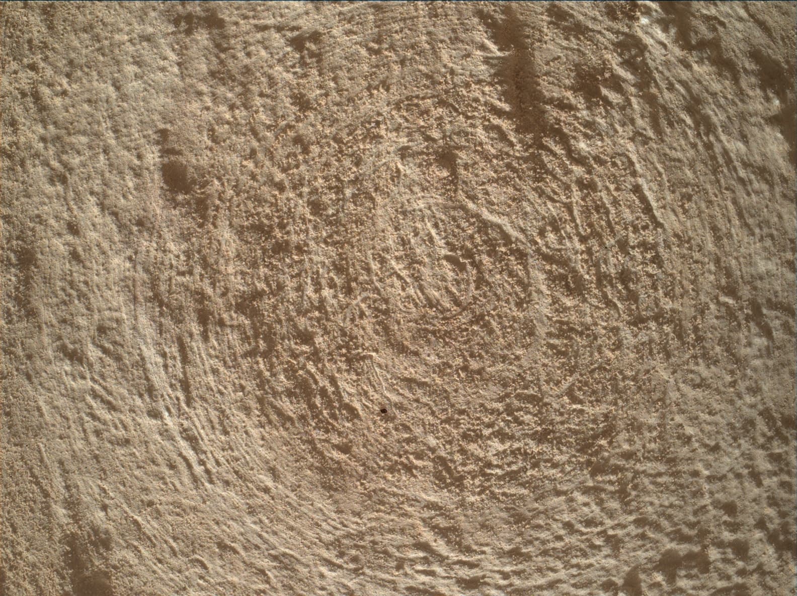 Foto de Marte da câmera MAHLI