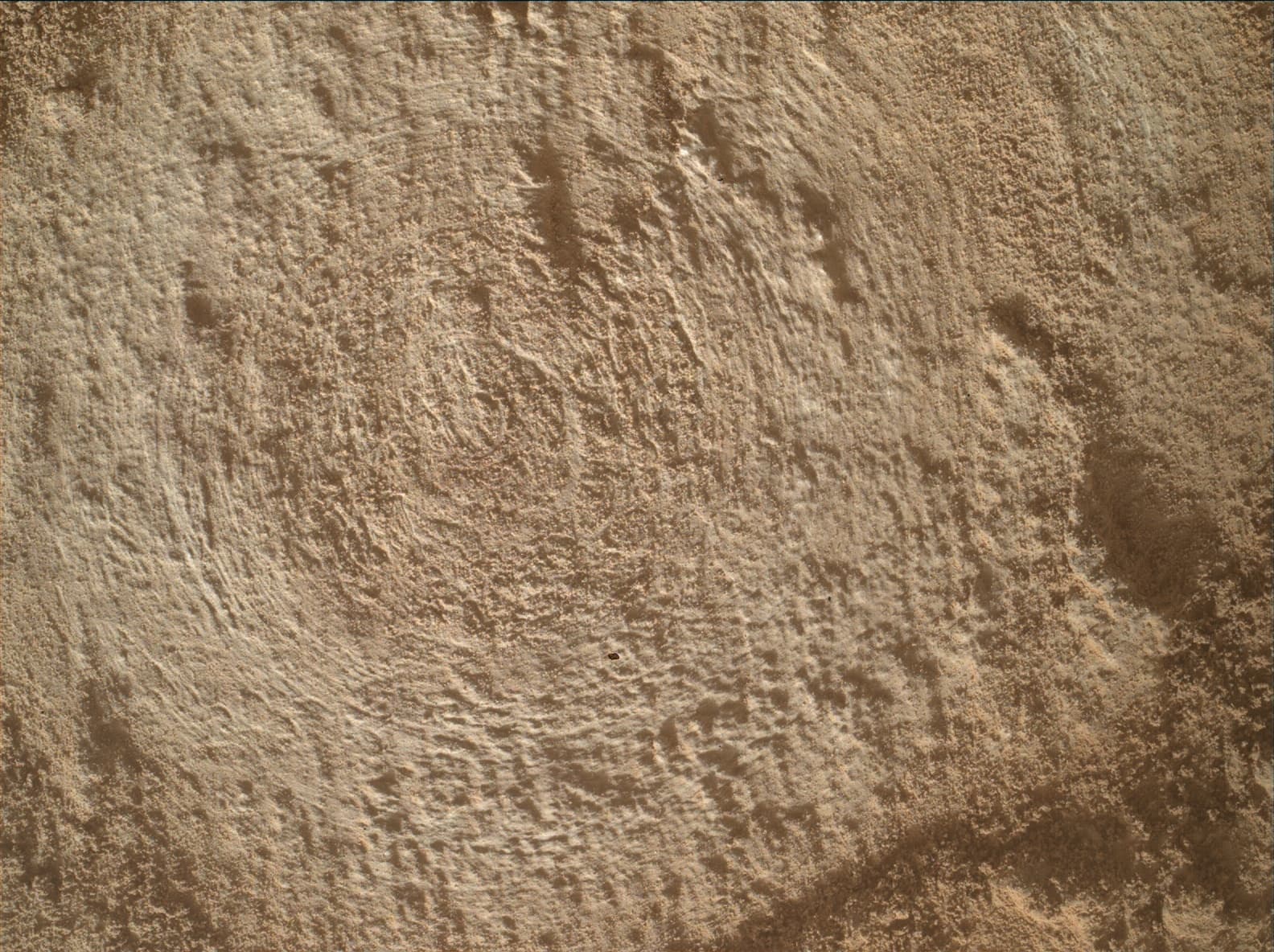 Foto de Marte da câmera MAHLI