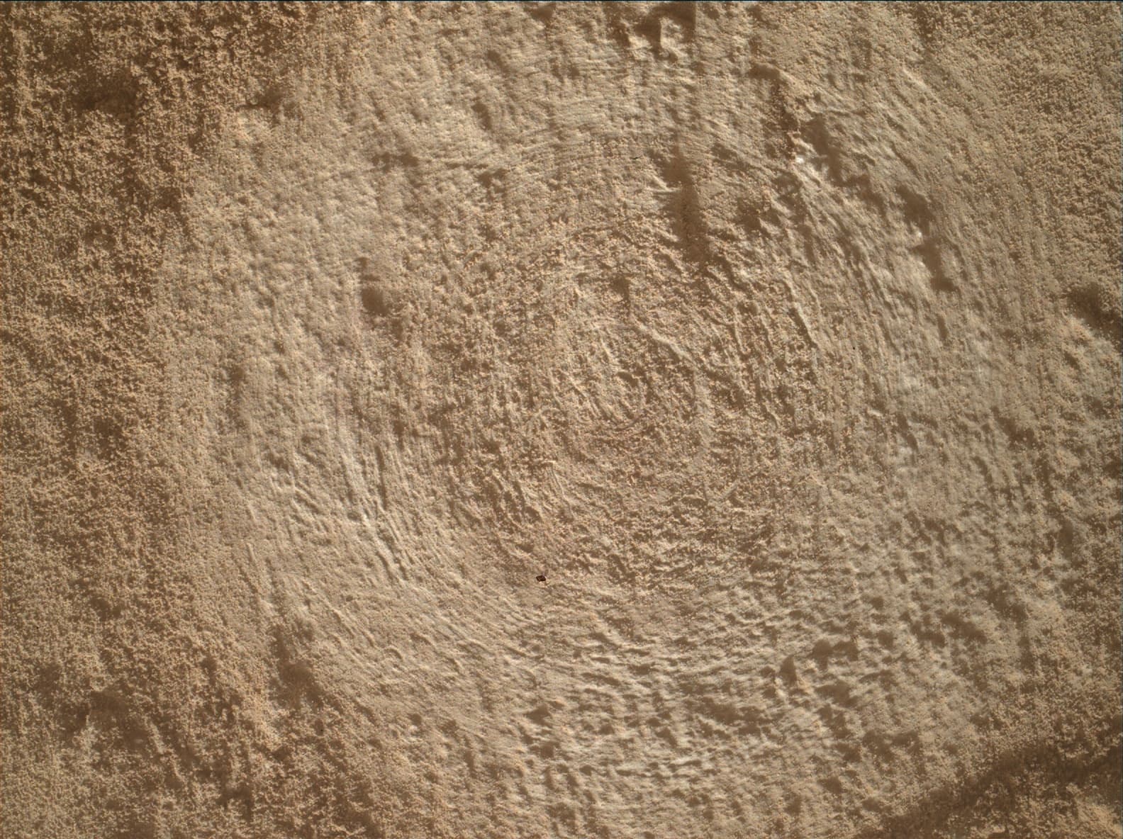 Foto de Marte da câmera MAHLI