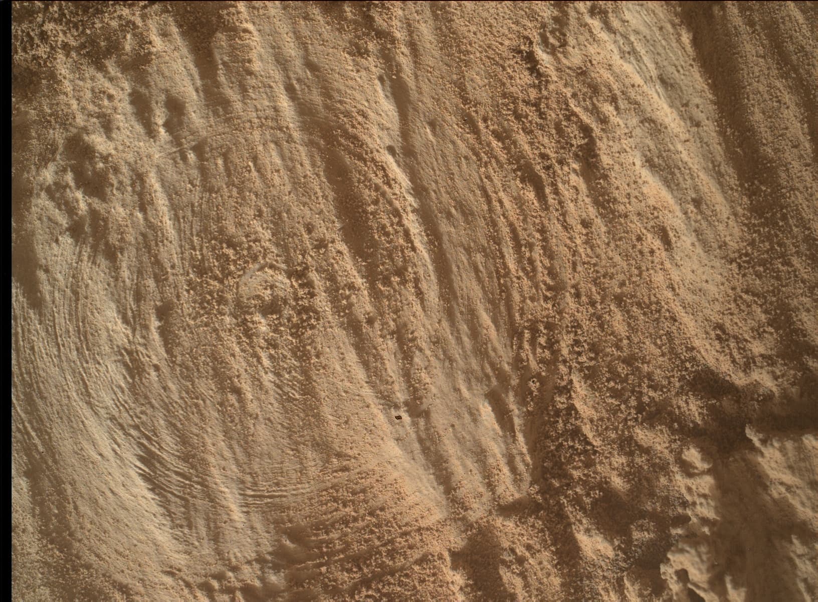 Foto de Marte da câmera MAHLI