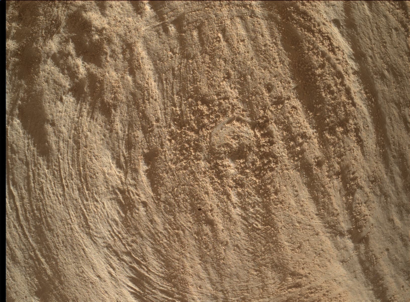 Foto de Marte da câmera MAHLI