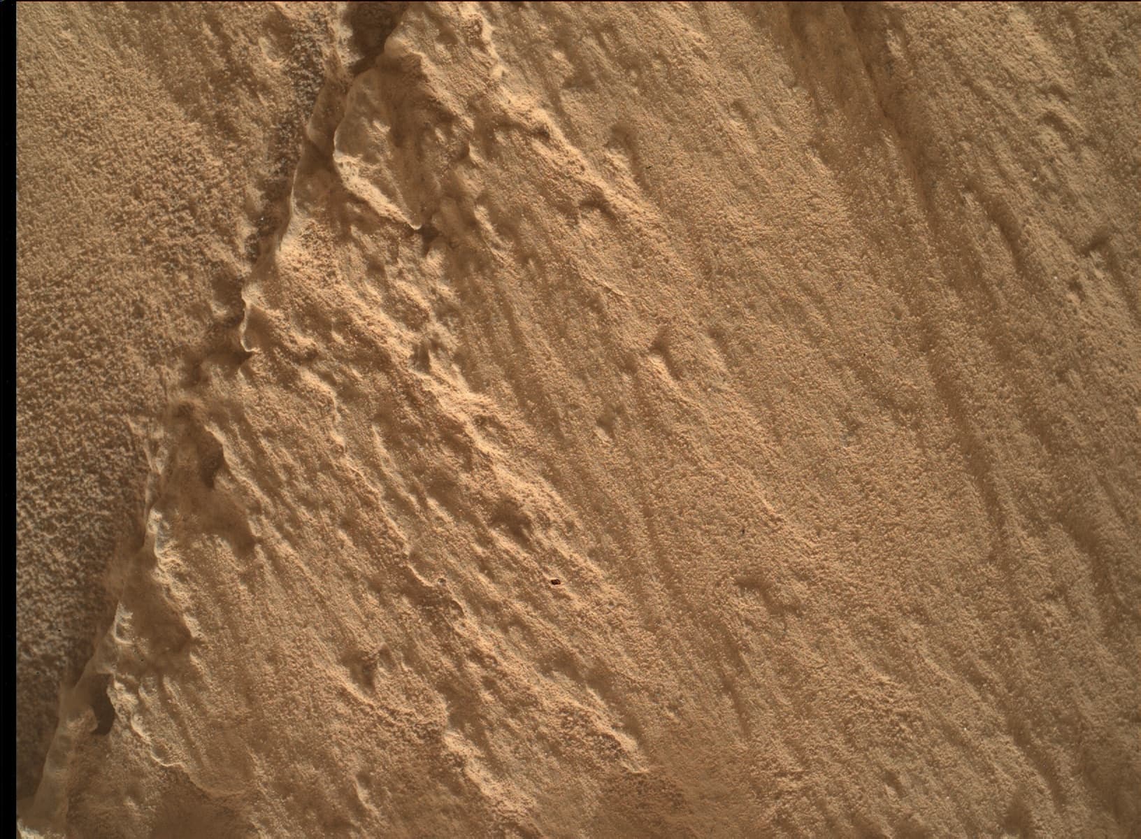 Foto de Marte da câmera MAHLI