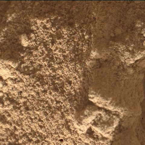 Foto de Marte da câmera MAHLI