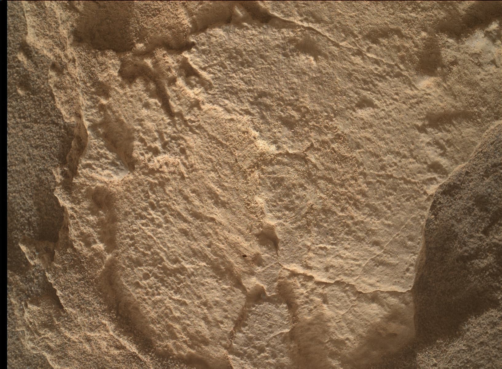 Foto de Marte da câmera MAHLI