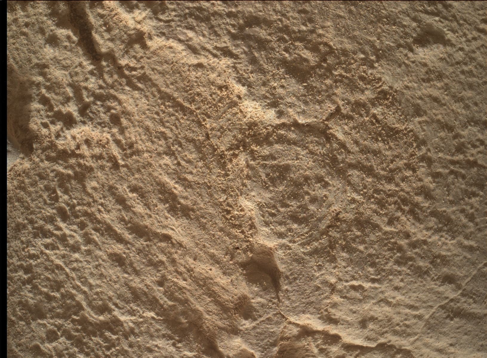 Foto de Marte da câmera MAHLI