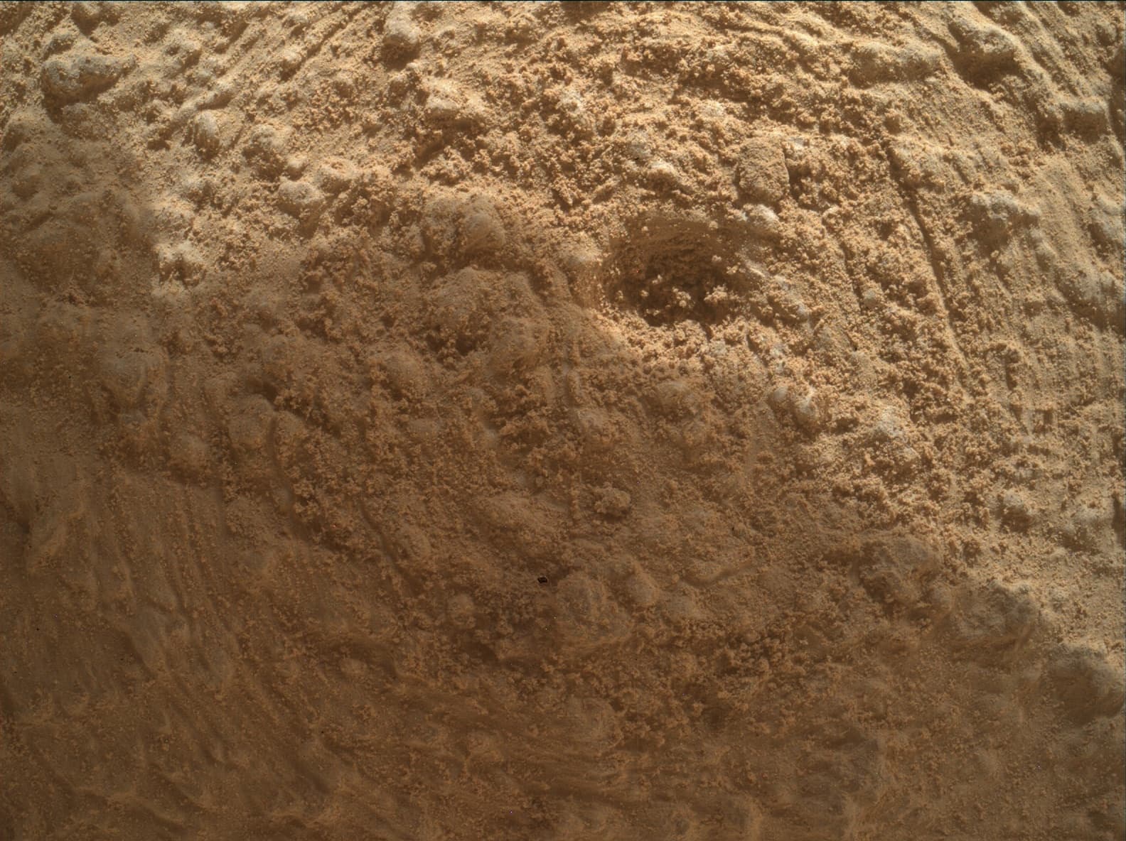 Foto de Marte da câmera MAHLI