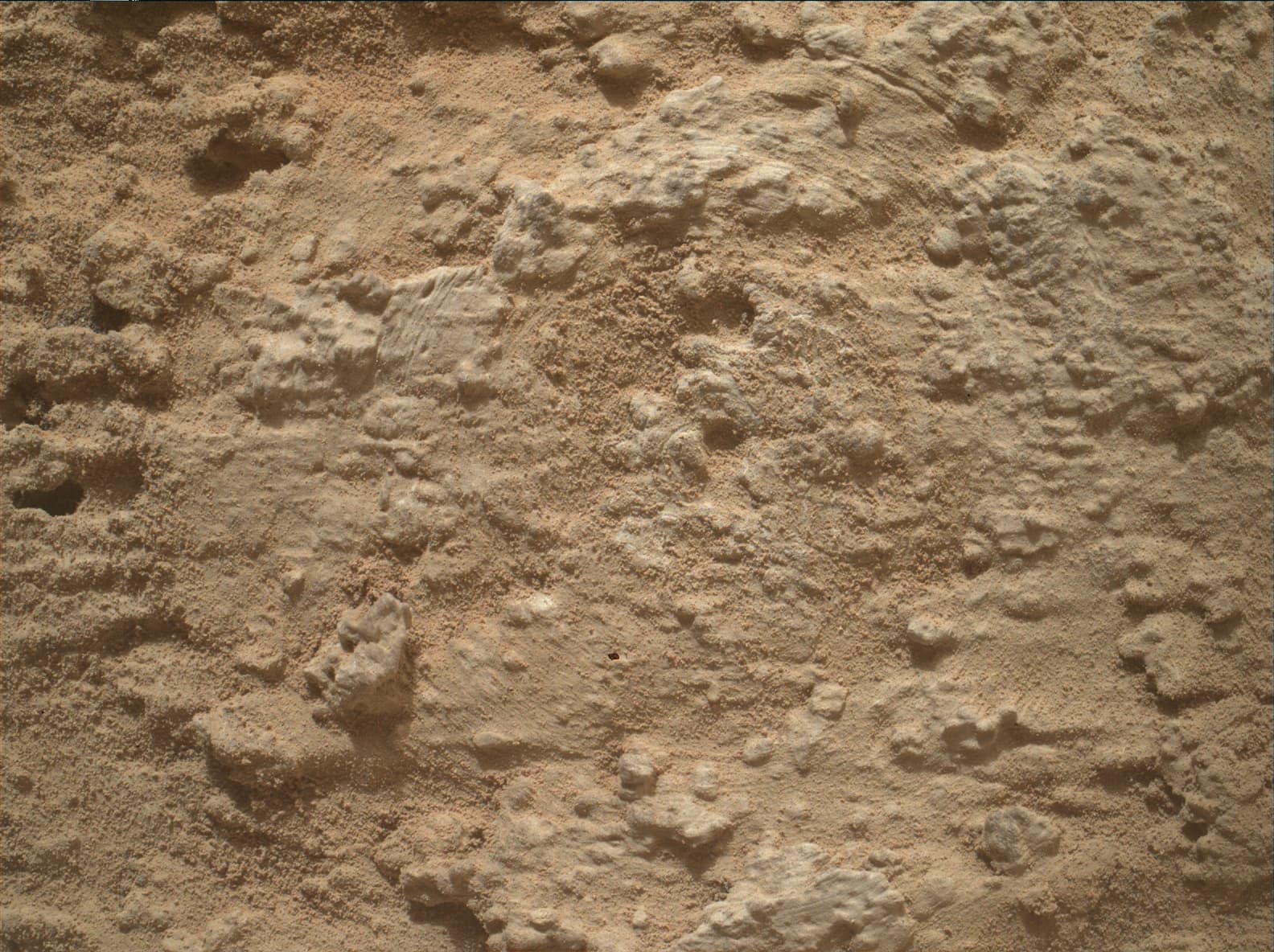 Foto de Marte da câmera MAHLI
