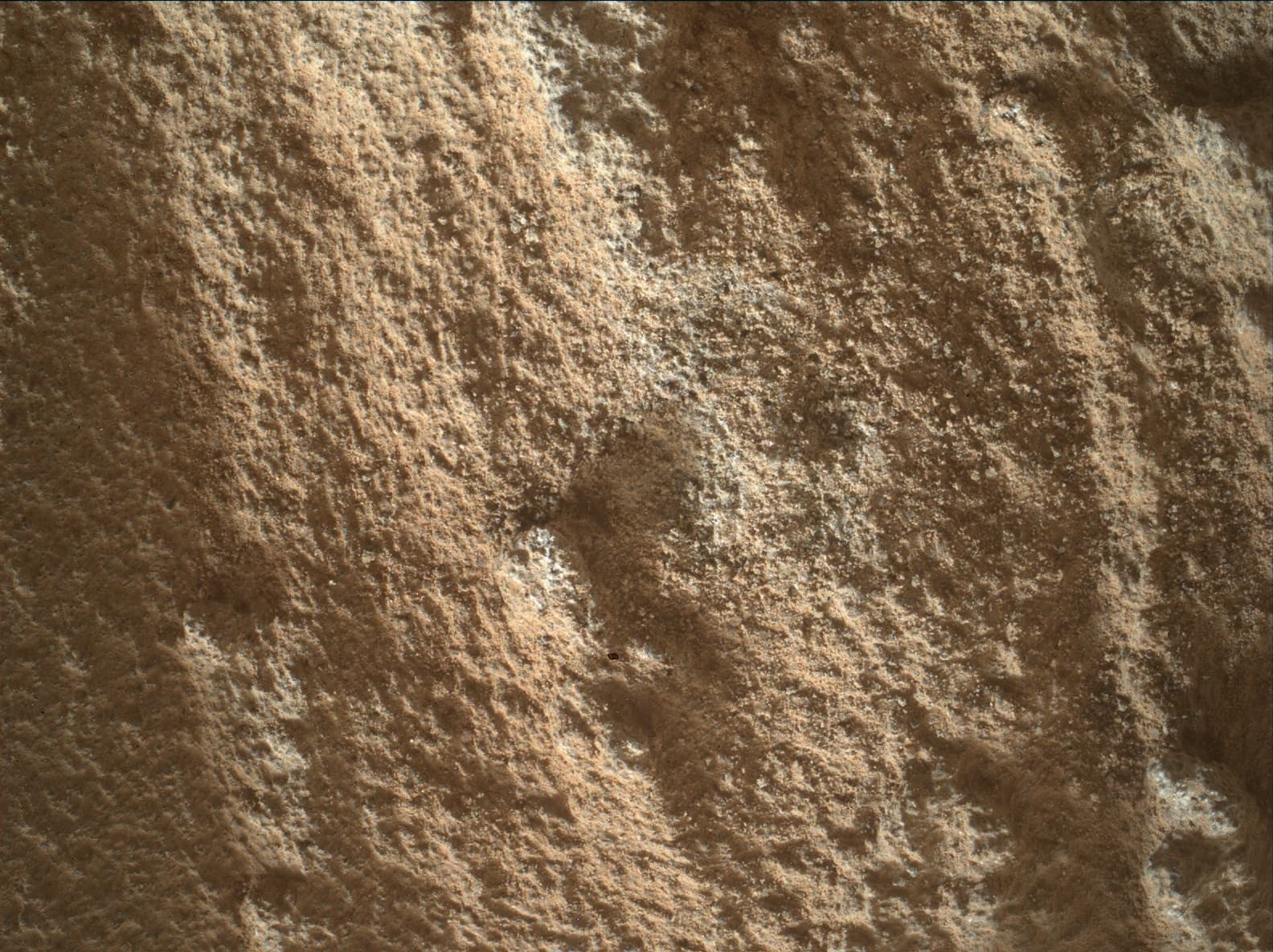 Mars image captured by MAHLI on Curiosity