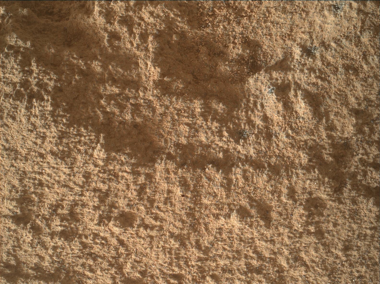 Mars image captured by MAHLI on Curiosity