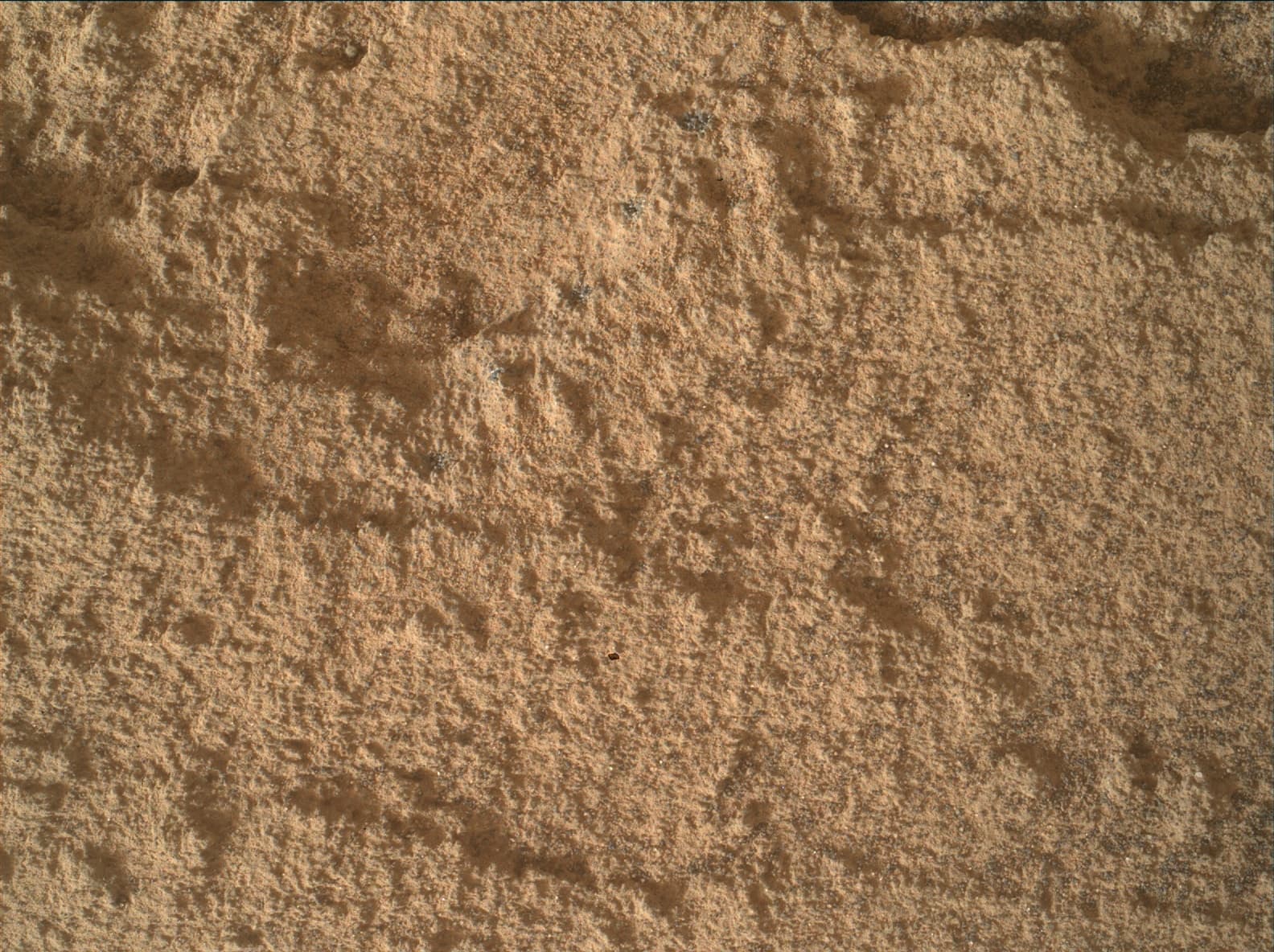 Mars image captured by MAHLI on Curiosity
