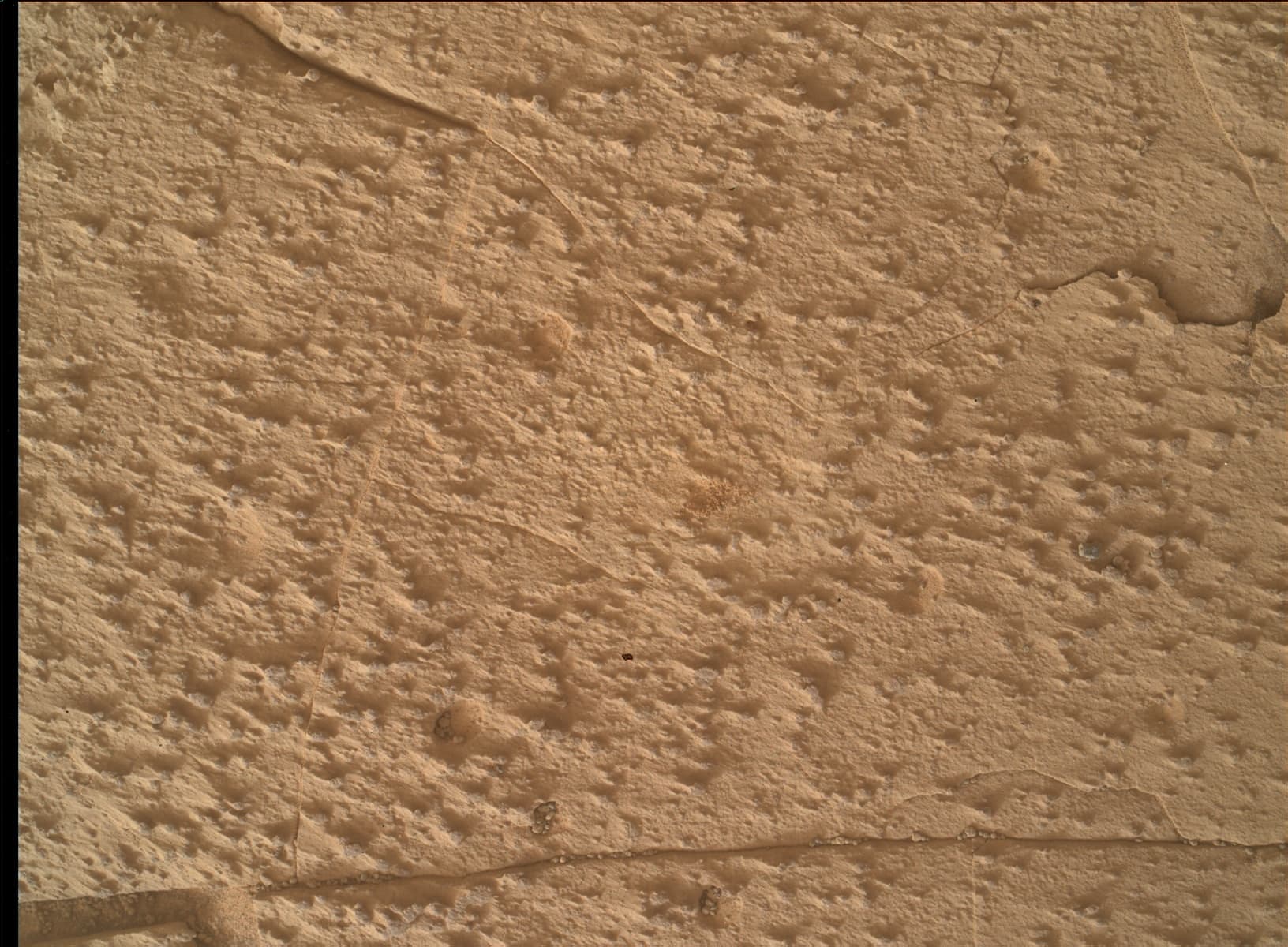 Mars image captured by MAHLI on Curiosity