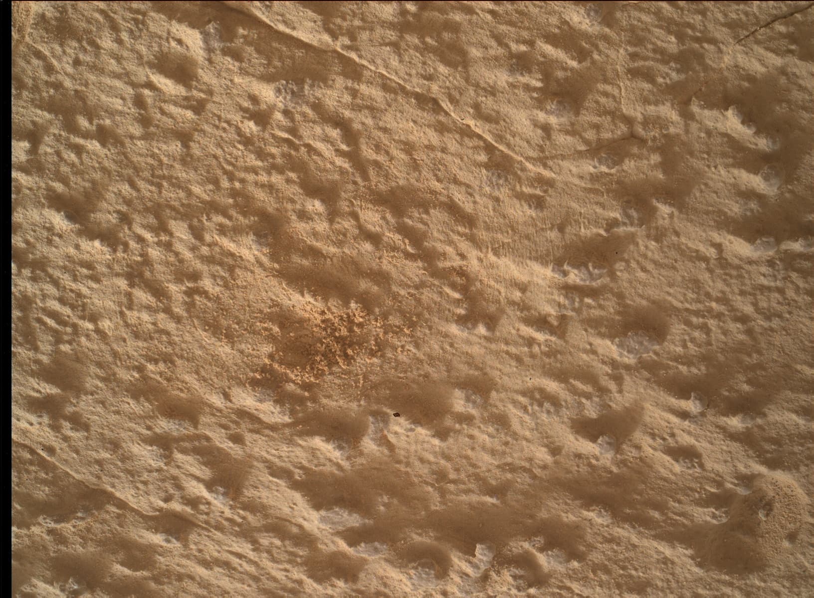 Mars image captured by MAHLI on Curiosity