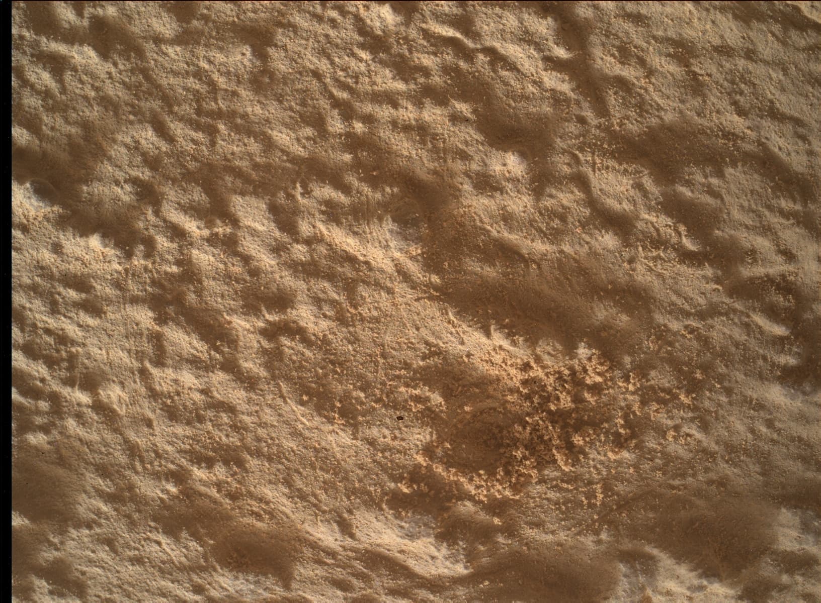 Mars image captured by MAHLI on Curiosity