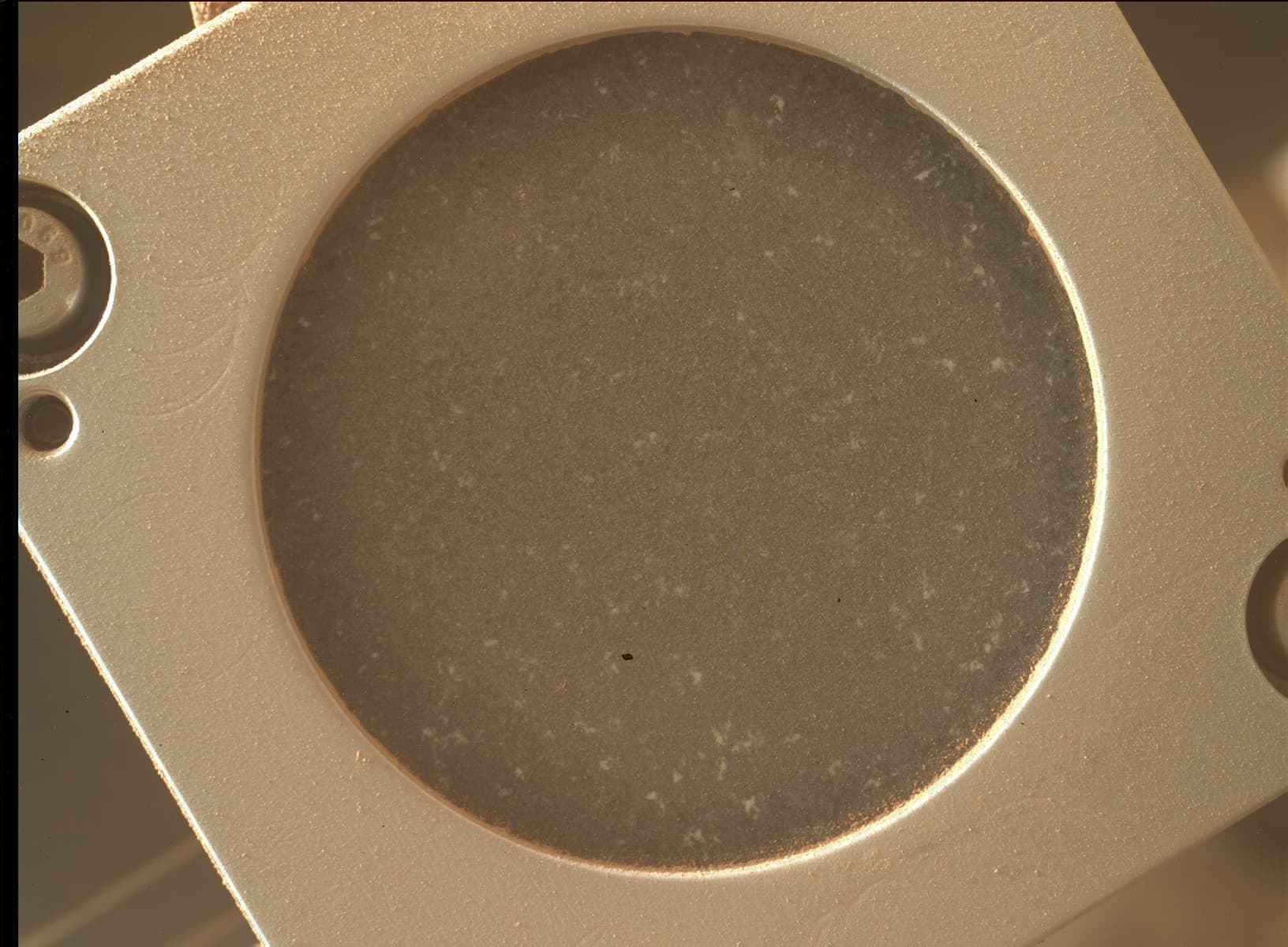 Mars image captured by MAHLI on Curiosity