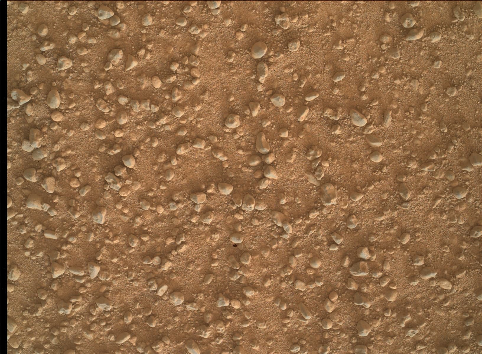 Mars image captured by MAHLI on Curiosity