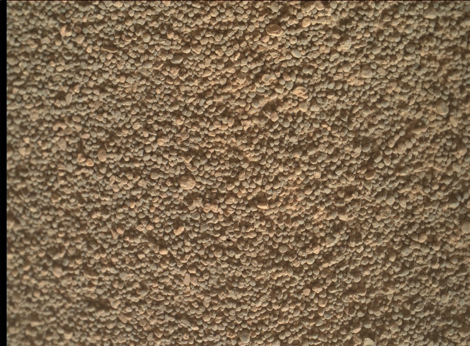 Mars image captured by MAHLI on Curiosity