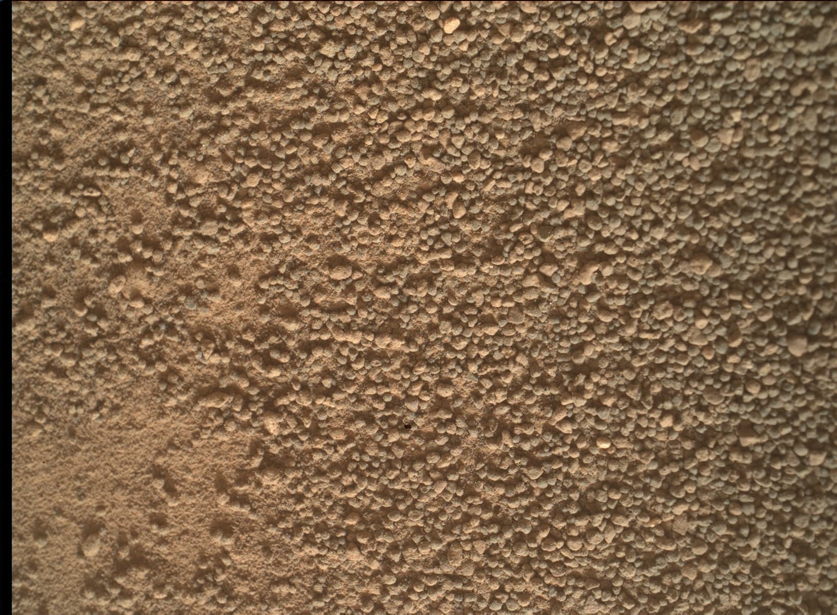 Mars image captured by MAHLI on Curiosity