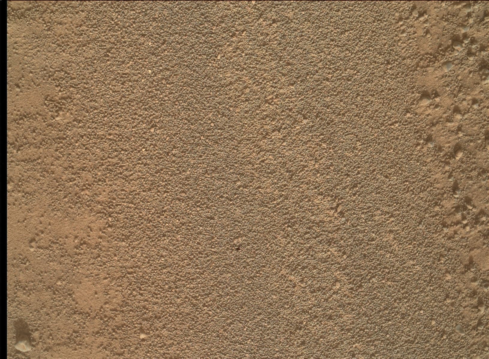 Mars image captured by MAHLI on Curiosity