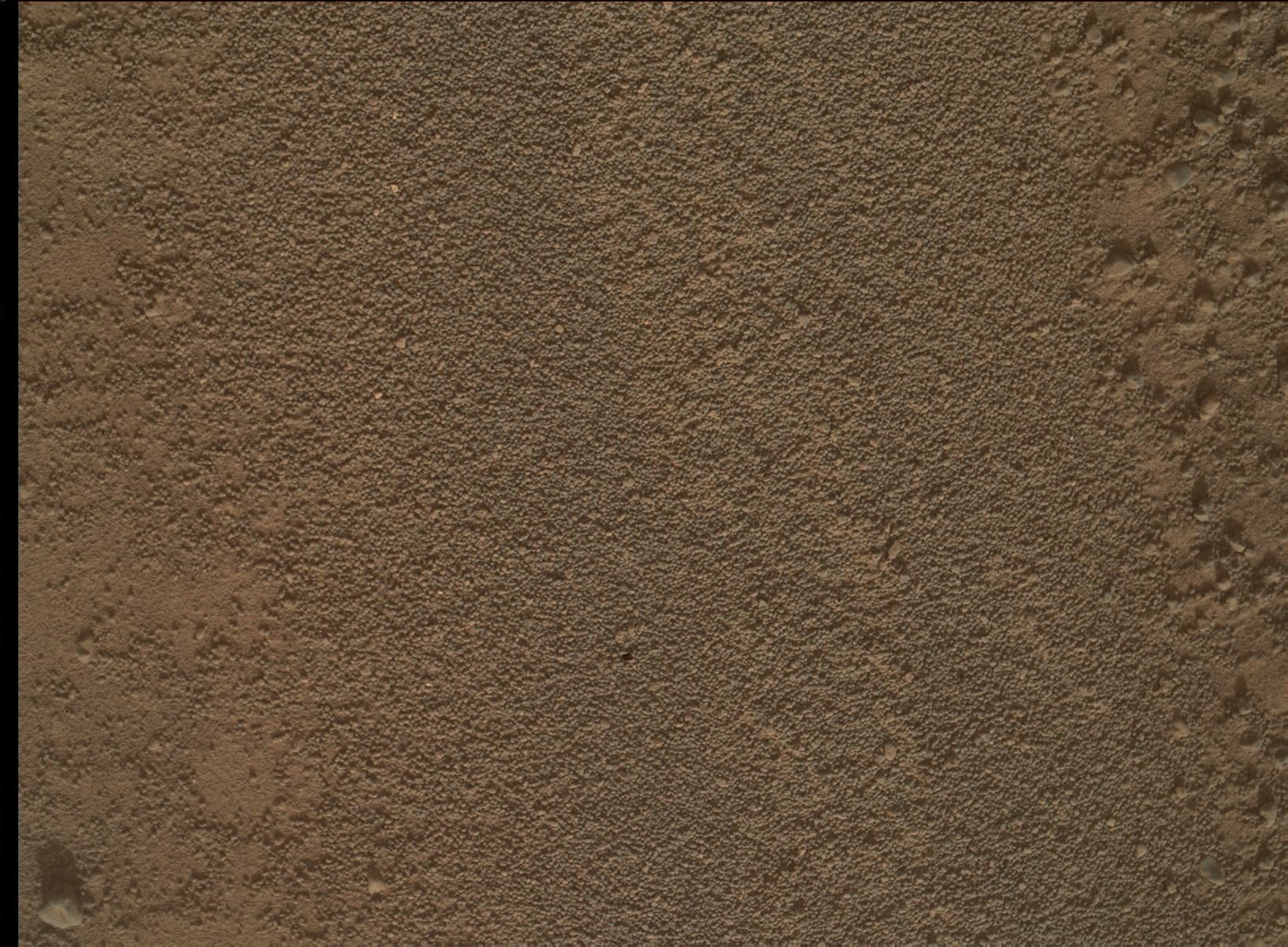 Mars image captured by MAHLI on Curiosity