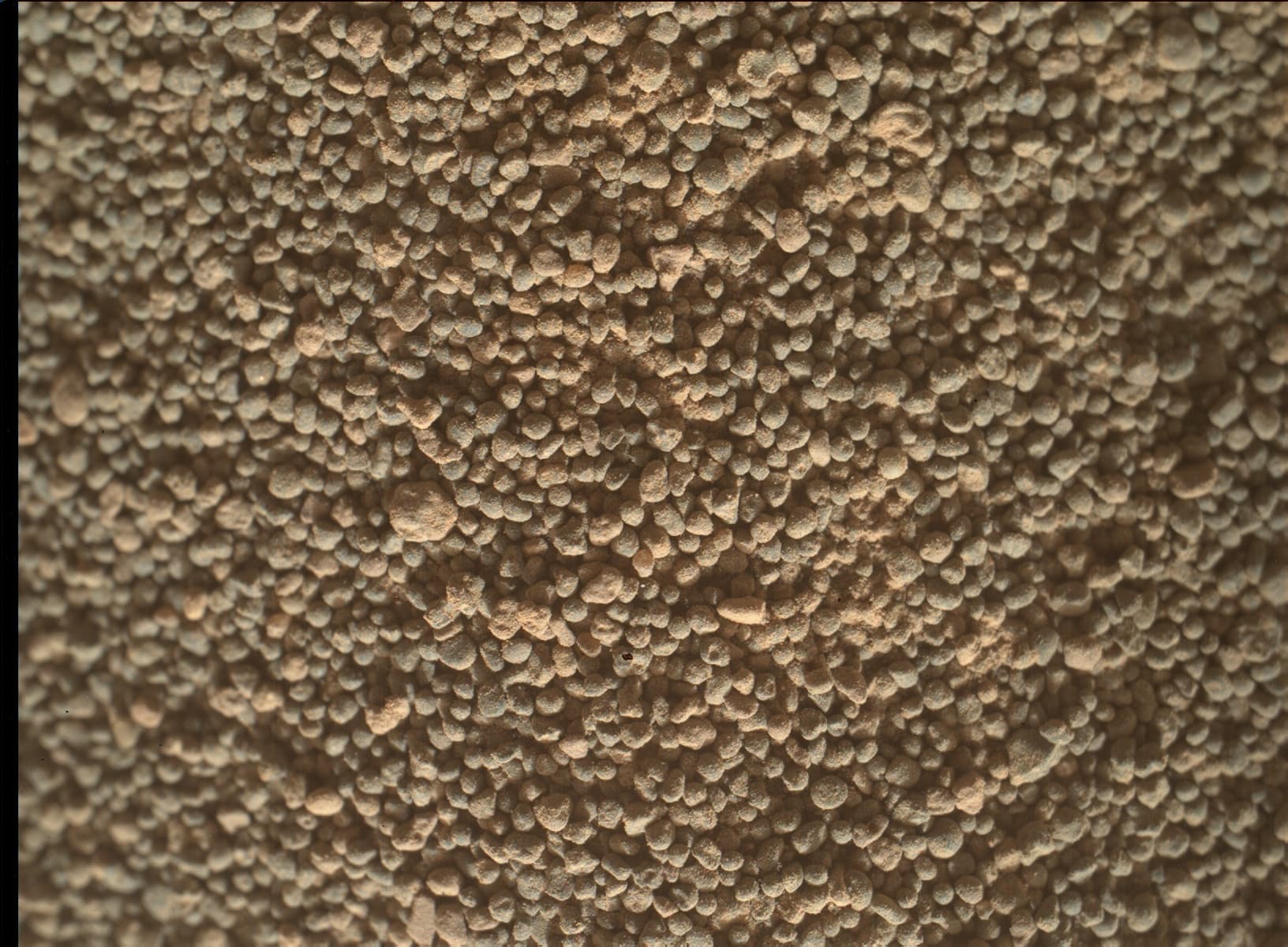 Mars image captured by MAHLI on Curiosity