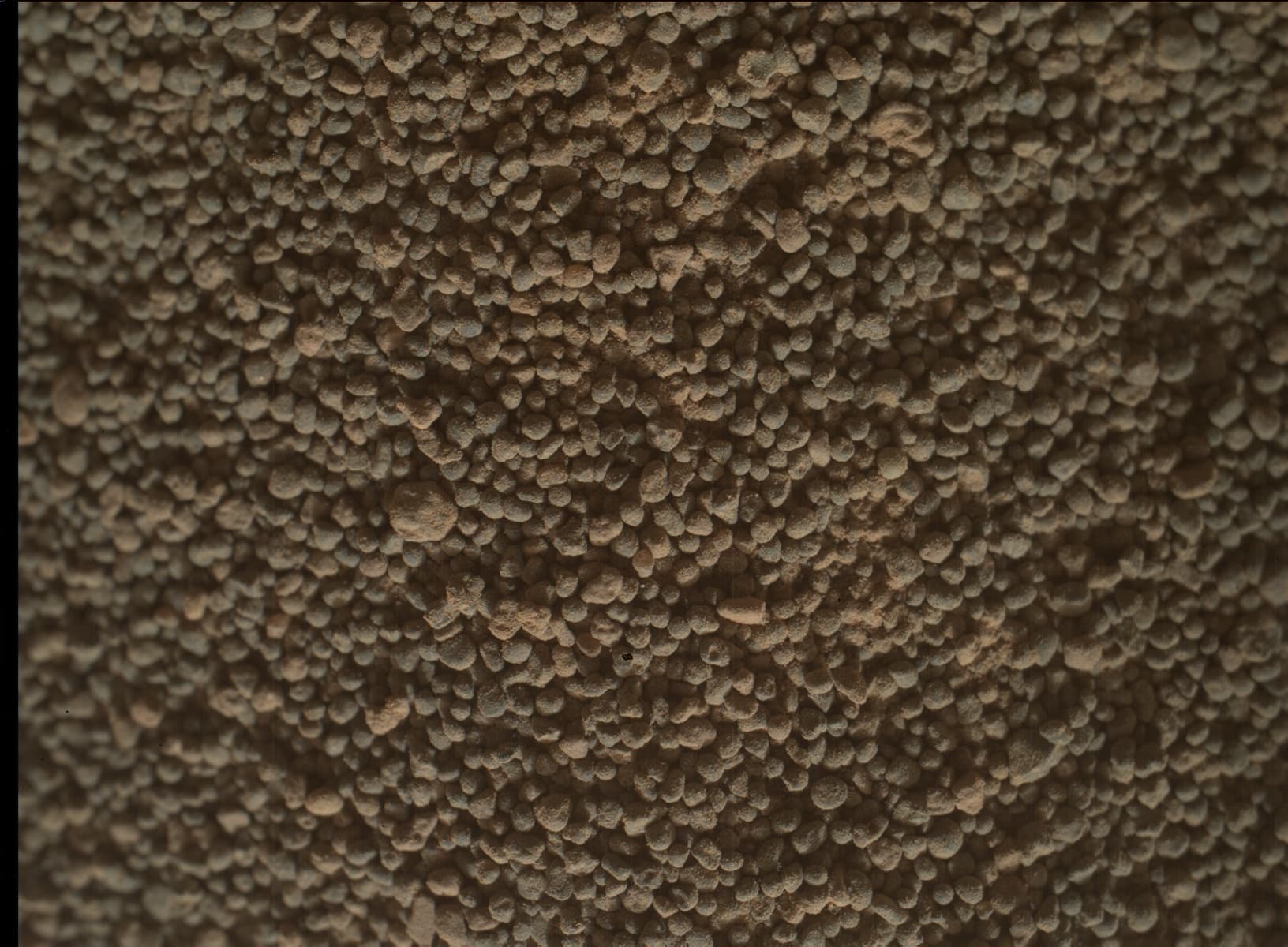 Mars image captured by MAHLI on Curiosity