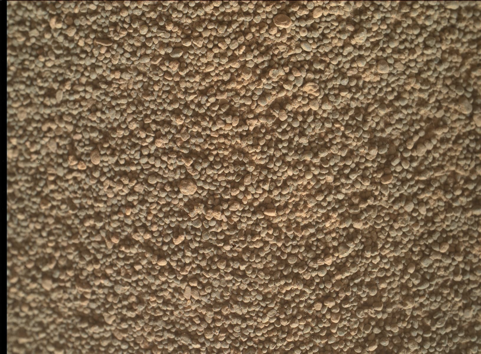 Mars image captured by MAHLI on Curiosity