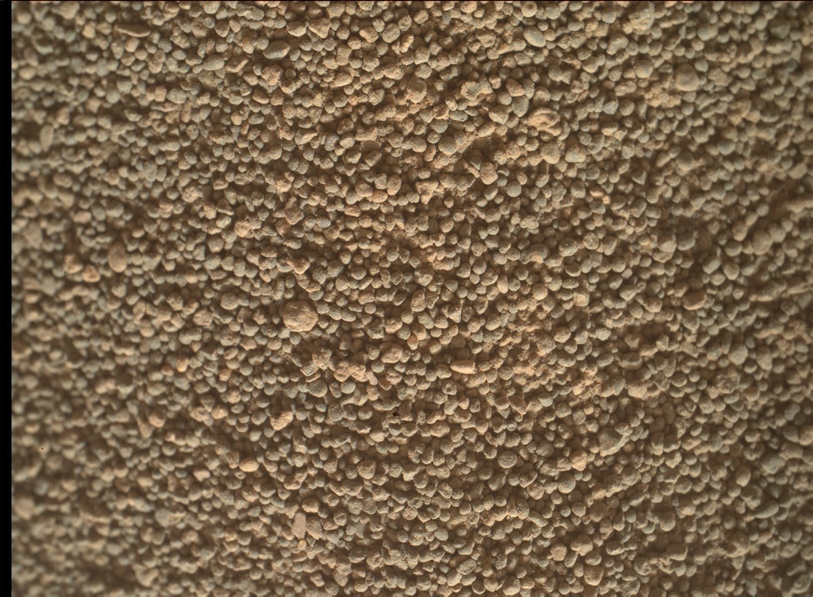 Mars image captured by MAHLI on Curiosity