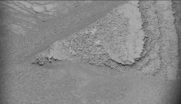 Mars image captured by MAST_LEFT on Curiosity