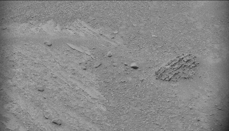 Mars image captured by MAST_LEFT on Curiosity