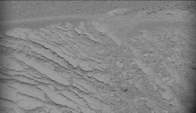 Mars image captured by MAST_LEFT on Curiosity
