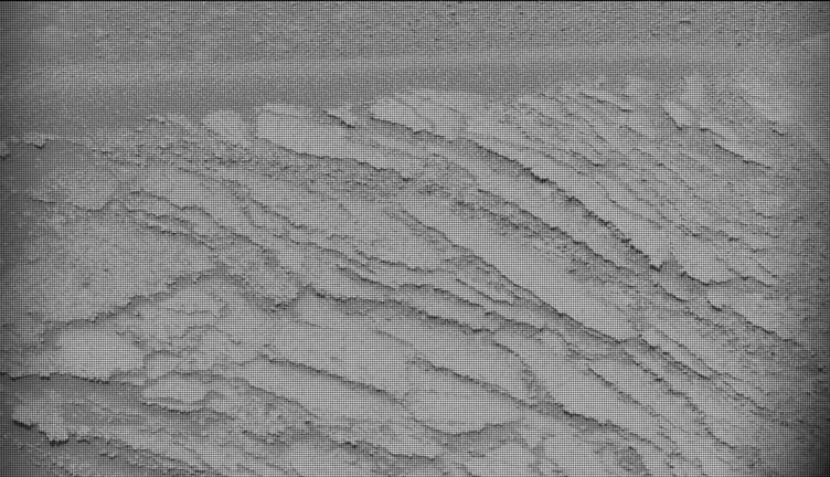 Mars image captured by MAST_LEFT on Curiosity