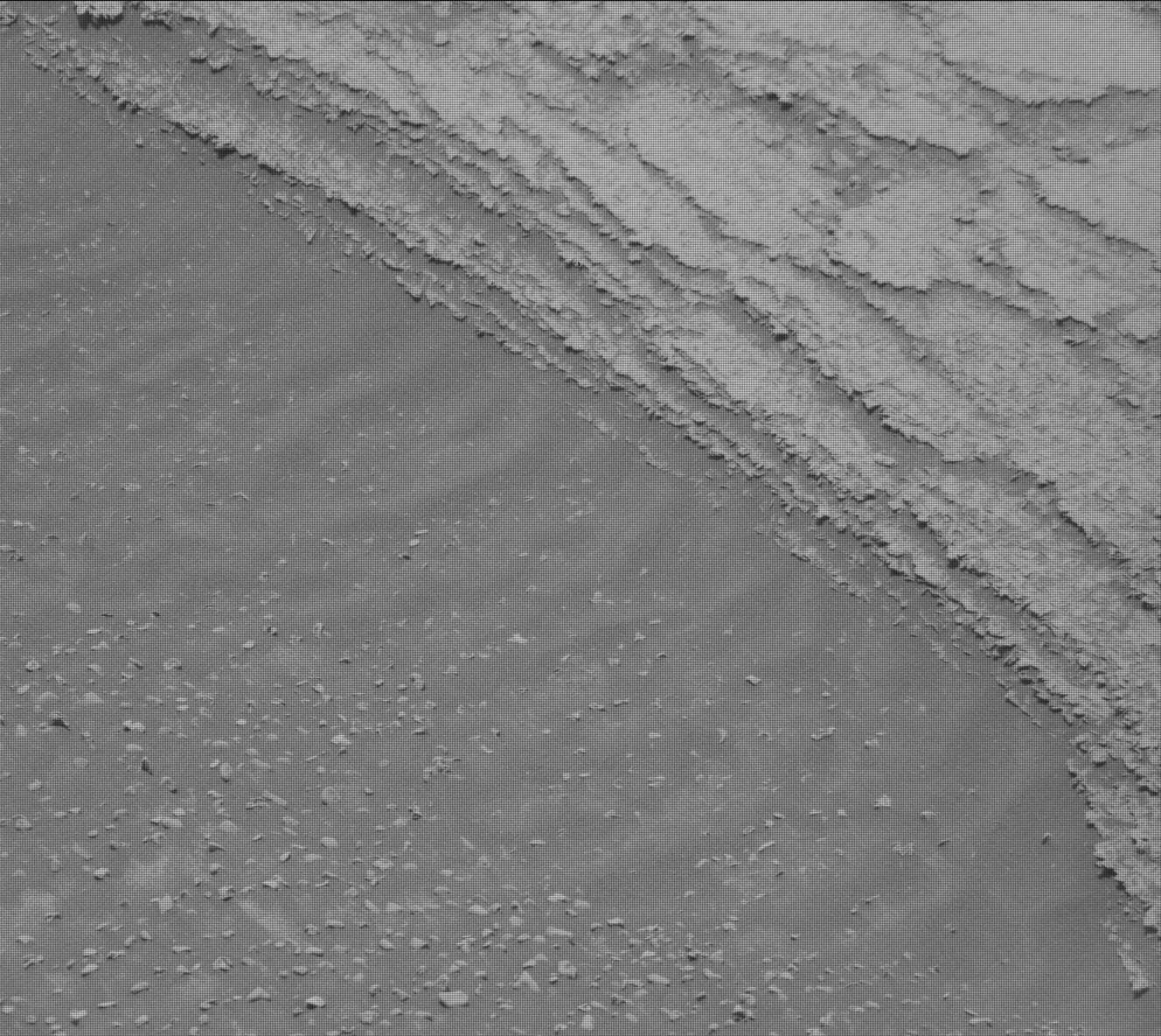 Mars image captured by MAST_RIGHT on Curiosity