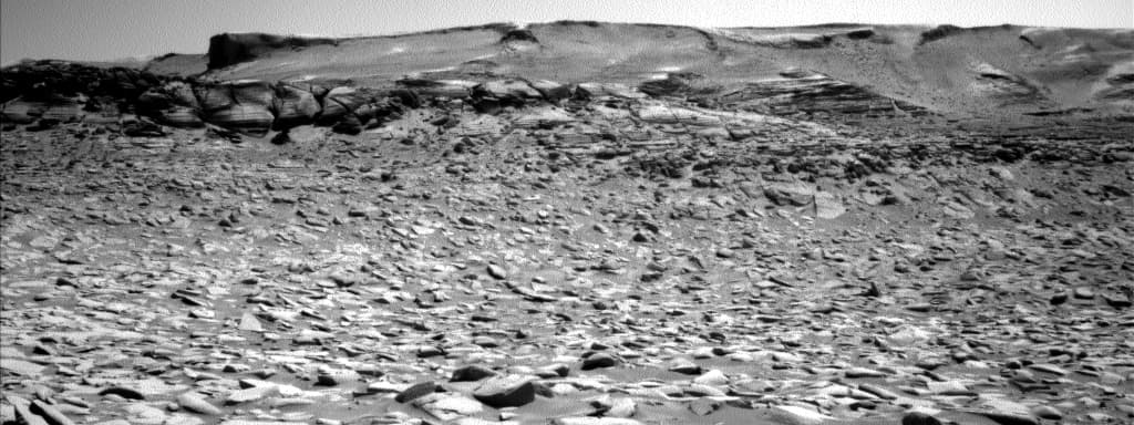 Foto de Marte da câmera NAV_LEFT_B