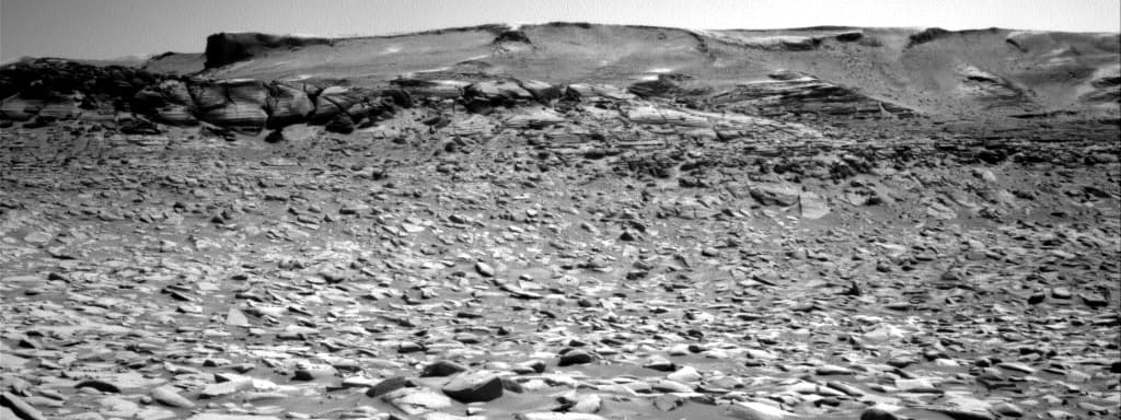 Foto de Marte da câmera NAV_RIGHT_B
