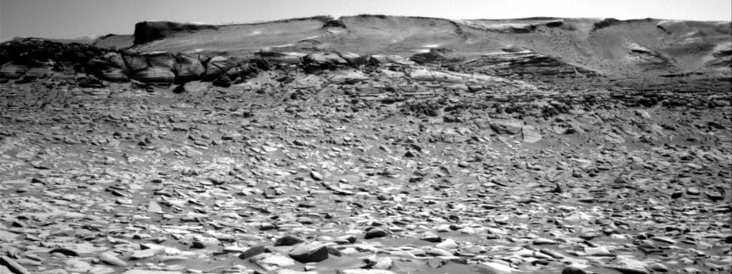 Foto de Marte da câmera NAV_RIGHT_B