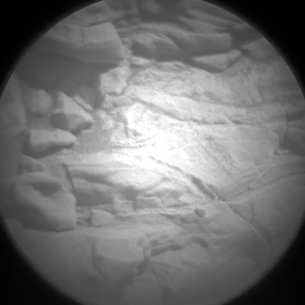 Foto de Marte da câmera CHEMCAM_RMI