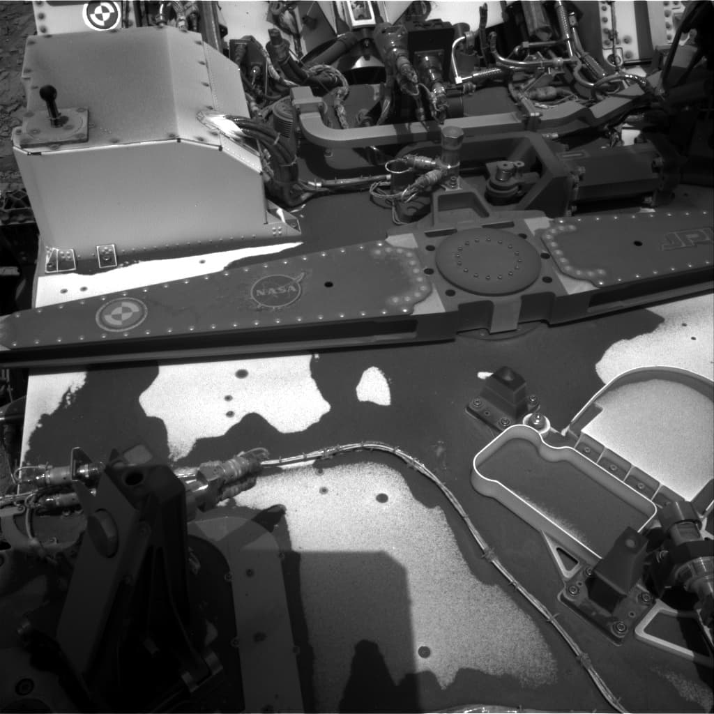 Foto de Marte da câmera NAV_RIGHT_B