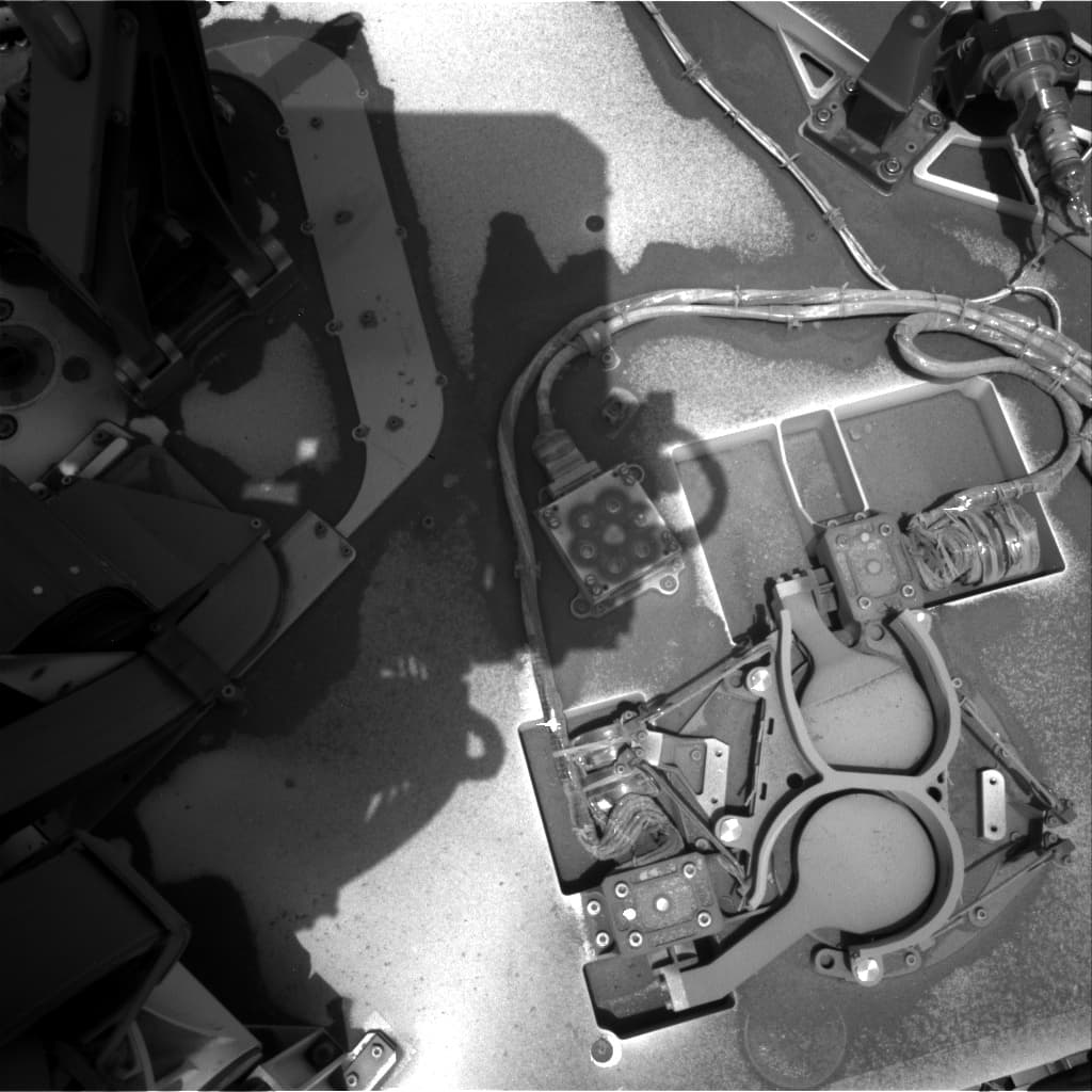 Foto de Marte da câmera NAV_RIGHT_B