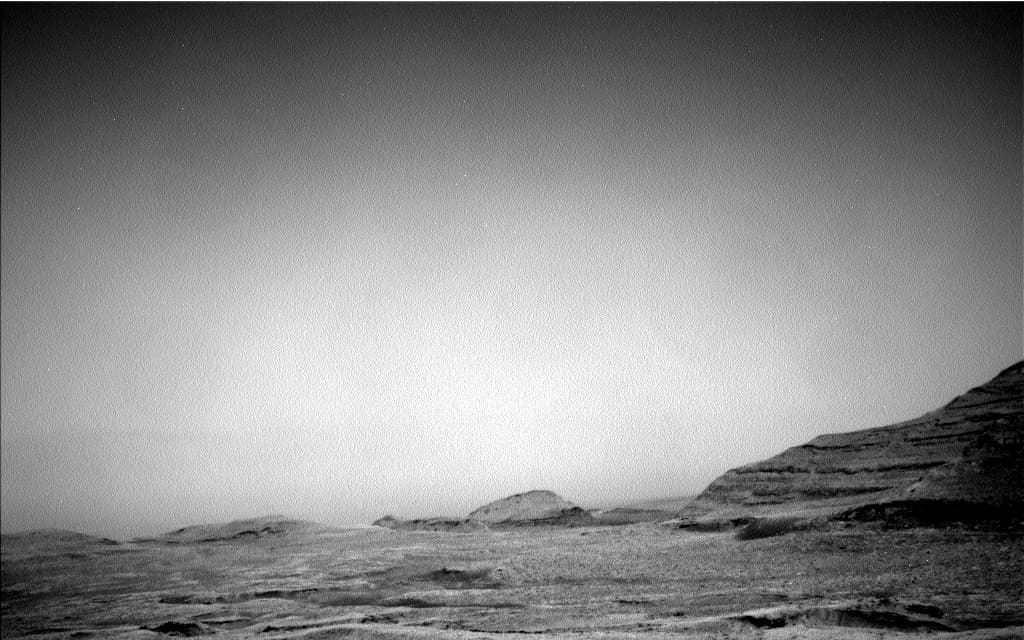 Foto de Marte da câmera NAV_LEFT_B