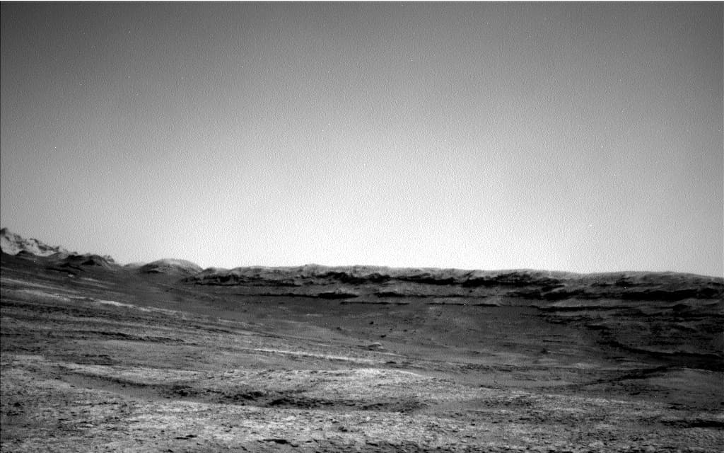 Foto de Marte da câmera NAV_LEFT_B