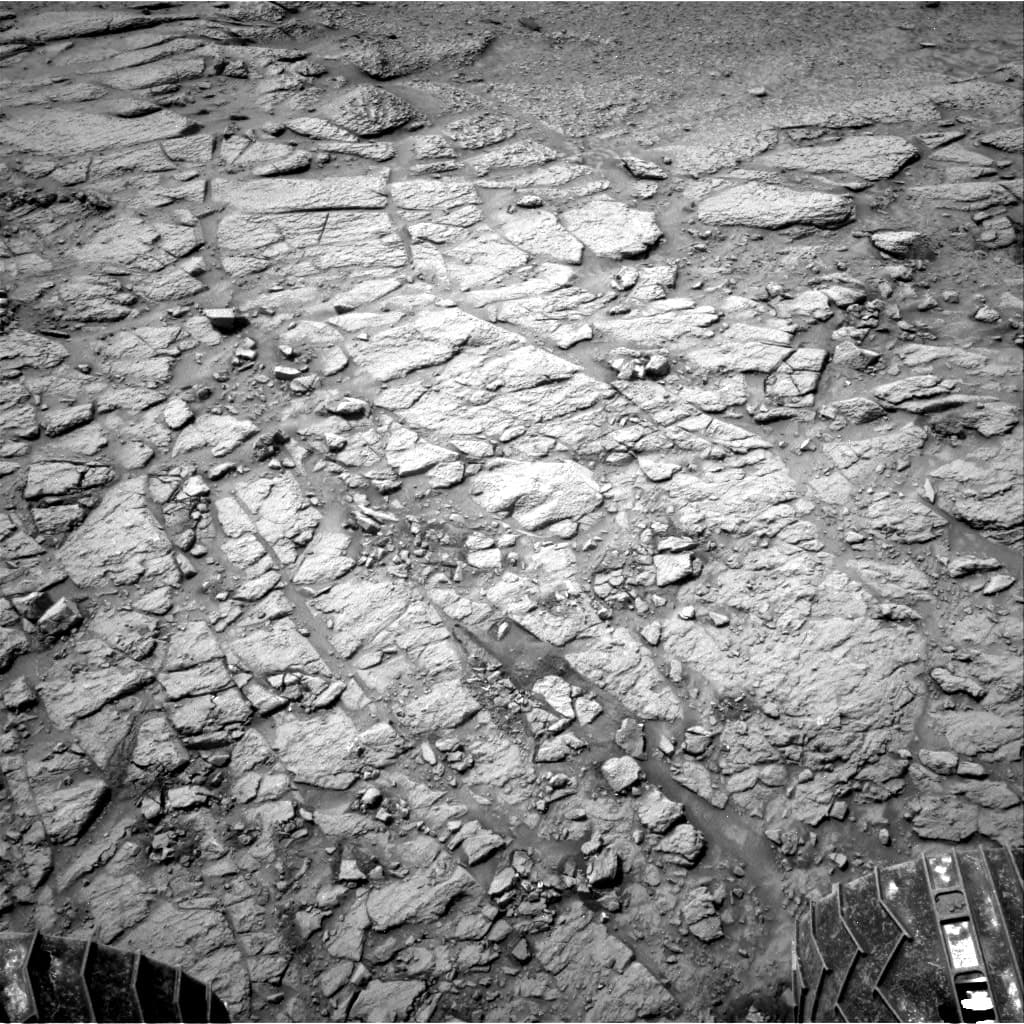 Foto de Marte da câmera NAV_RIGHT_B