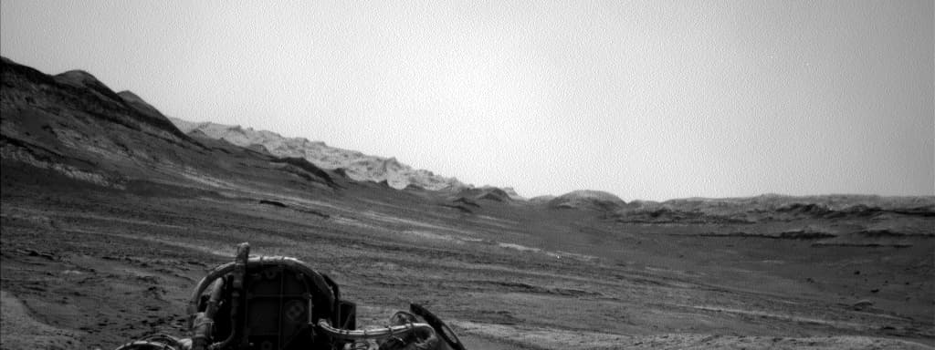 Foto de Marte da câmera NAV_LEFT_B