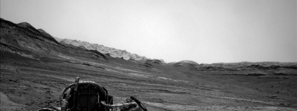 Foto de Marte da câmera NAV_LEFT_B