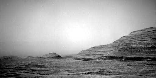 Foto de Marte da câmera NAV_RIGHT_B