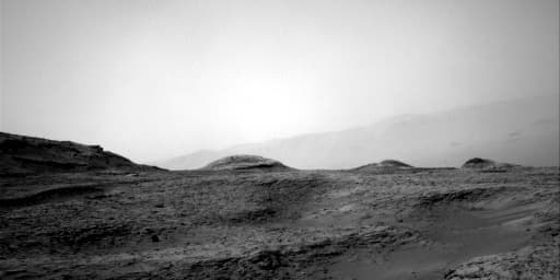 Foto de Marte da câmera NAV_RIGHT_B