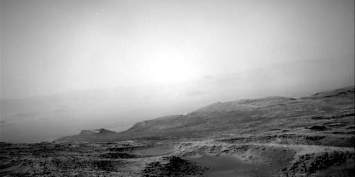 Foto de Marte da câmera NAV_RIGHT_B